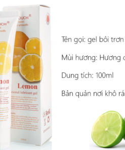 Gel Boi Tron Silk Touch Huong Chanh 1 1 - bao cao su sextoy Hải Phòng