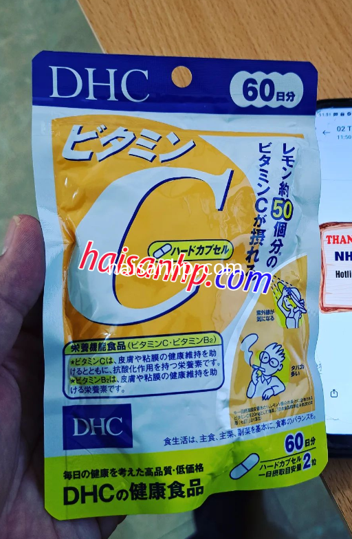 Viên uống DHC bổ sung Vitamin C của Nhật Bản chính hãng