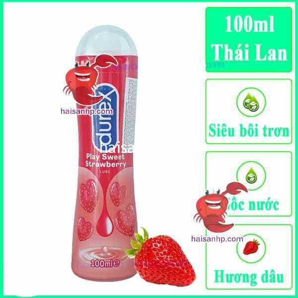 gel durex strawberry - bao cao su sextoy Hải Phòng